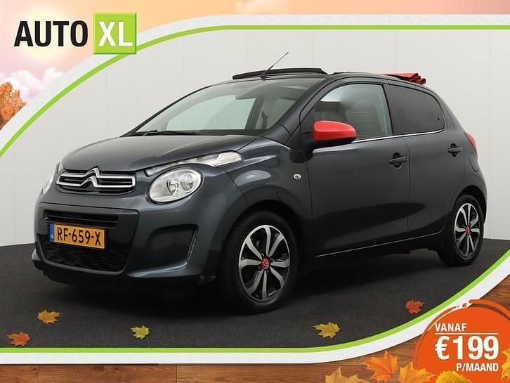 Grijs Gebruikt 2017 Citroën C1 Shine Hatchback | € 8.440 (Eerlijke prijs) - Afbeelding 1/4
