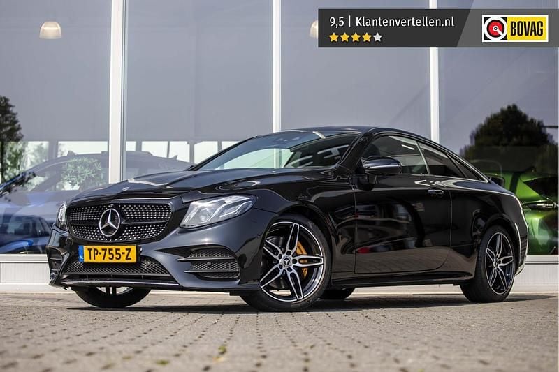 Zwart Gebruikt 2017 Mercedes E220 Business Coupé | € 34.845 (Super prijs) - Afbeelding 1/4