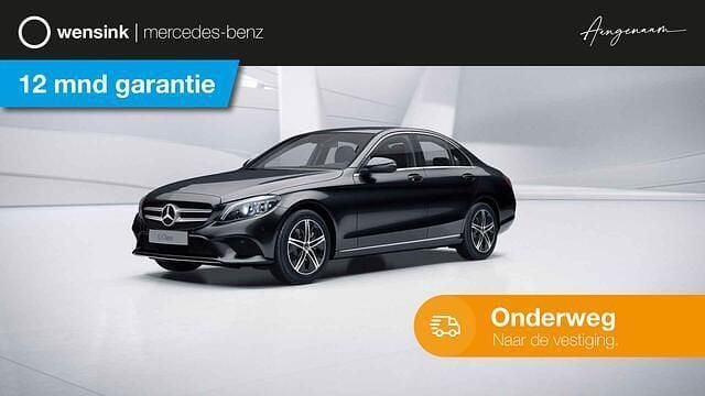 Zwart Gebruikt 2019 Mercedes C200 Business Sedan | € 27.850 (Eerlijke prijs) - Afbeelding 1/4