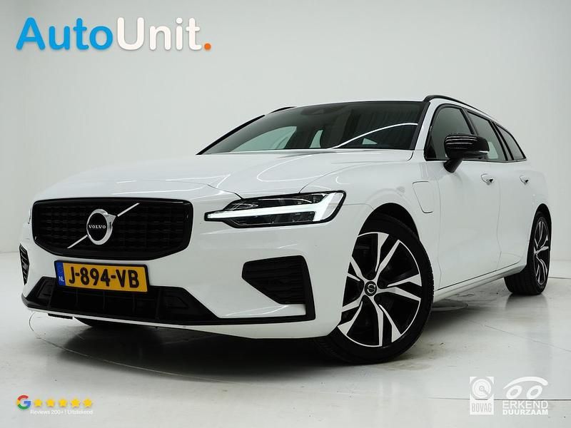 Wit Occasion 2020 Volvo V60 R-Design Stationwagen | € 23.840 (Super prijs) - Afbeelding 1/4
