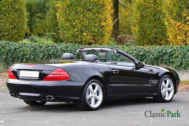 Occasion Mercedes SL600 500 PK (367 kW) 2004 Zwart (metallic) Cabriolet