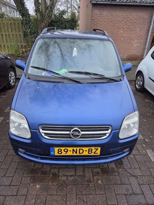Occasion Opel Agila Elegance 75 PK (55 kW) 2003 Blauw MPV