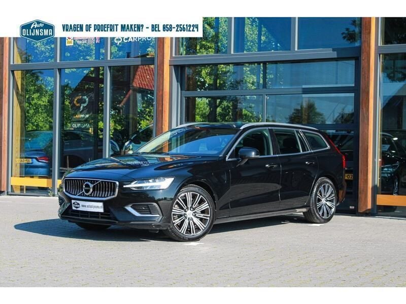 Zwart Gebruikt 2021 Volvo V60 Inscription Stationwagen | € 29.994 (Duur) - Afbeelding 1/4