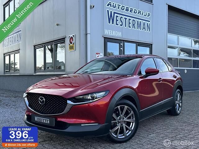 Rood (metallic) Gebruikt 2020 Mazda CX-30 Luxury SUV | € 24.450 (Iets duurder) - Afbeelding 1/4