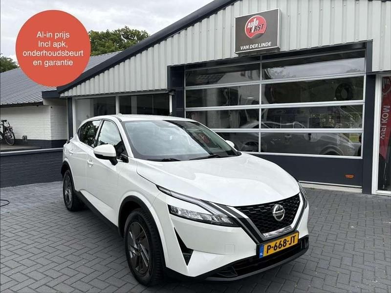 Wit, metallic lak Occasion 2022 Nissan Qashqai SUV | € 18.450 (Goede deal) - Afbeelding 1/4