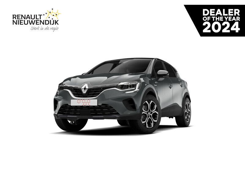 Gris rafale / noir etoilé (grijs mica) Nieuw 2025 Renault Captur Evolution SUV | € 32.890 (Super prijs) - Afbeelding 1/4