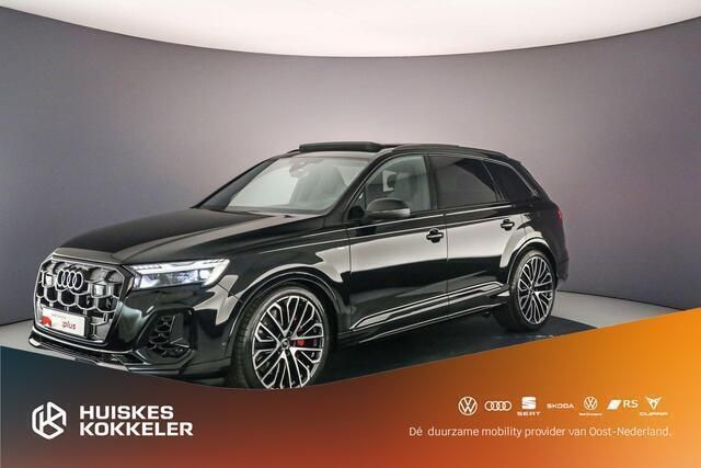 Zwart Nieuw 2025 Audi Q7 S-Line SUV | € 102.900 (Eerlijke prijs) - Afbeelding 1/4