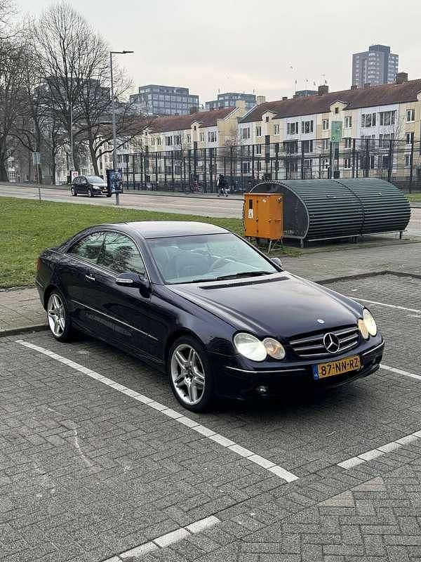 Occasion Mercedes CLK200 Elegance 163 PK (119 kW) 2004 Blauw Coupé