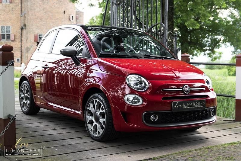 Rood Gebruikt 2025 Fiat 500C Sport Cabriolet | € 12.495 - Afbeelding 1/4