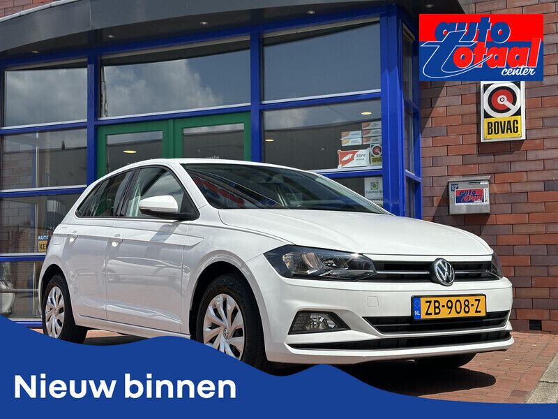 Wit Gebruikt 2019 VW Polo Comfortline Hatchback | € 14.645 (Goede deal) - Afbeelding 1/3