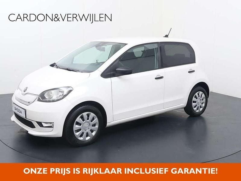 Wit Gebruikt 2020 Skoda Citigo-e IV Ambition Hatchback | € 10.440 (Eerlijke prijs) - Afbeelding 1/4