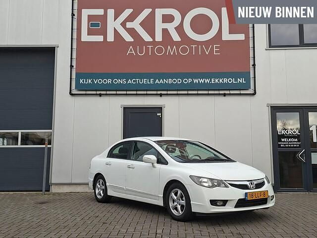 Wit Occasion 2010 Honda Civic Elegance Sedan | € 6.950 (Eerlijke prijs) - Afbeelding 1/3