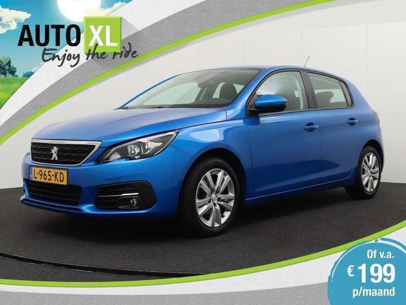 Blauw Gebruikt 2021 Peugeot 308 Active Hatchback | € 13.940 (Eerlijke prijs) - Afbeelding 1/4