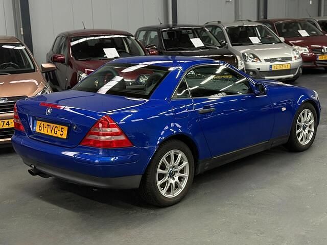 Occasion Mercedes SLK200 136 PK (100 kW) 1998 Blauw Cabriolet
