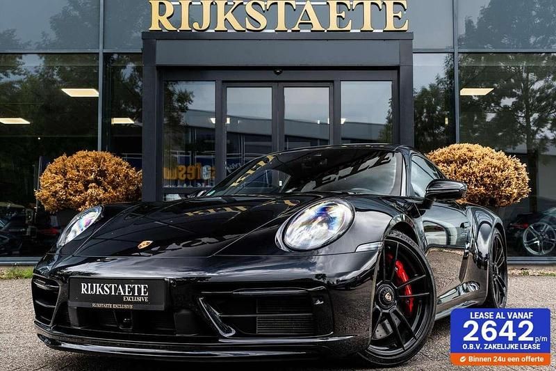 Zwart Gebruikt 2022 Porsche 911 Carrera GTS Coupé | € 164.900 (Goede deal) - Afbeelding 1/4