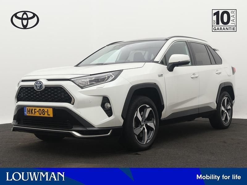 Wit Occasion 2022 Toyota RAV4 Hybrid Style SUV | € 40.445 (Eerlijke prijs) - Afbeelding 1/4