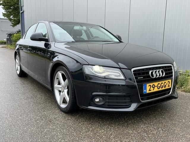 Zwart Gebruikt 2008 Audi A4 Proline Sedan | € 7.750 (Eerlijke prijs) - Afbeelding 1/4
