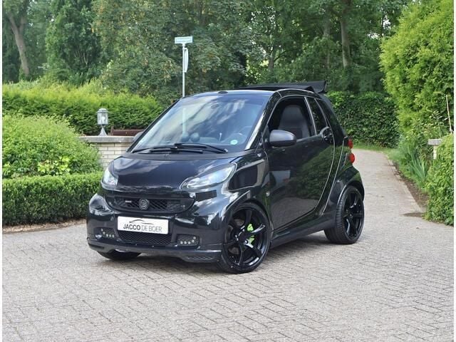 Zwart Gebruikt 2012 Smart ForTwo Cabrio Brabus Xclusive Cabriolet | € 10.750 (Duur) - Afbeelding 1/4