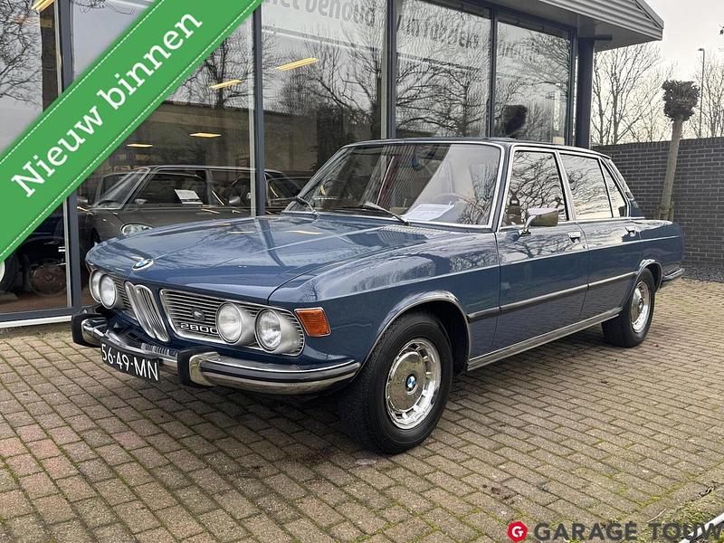 Blauw Occasion 1970 BMW 2800 Sedan | € 18.000 - Afbeelding 1/4