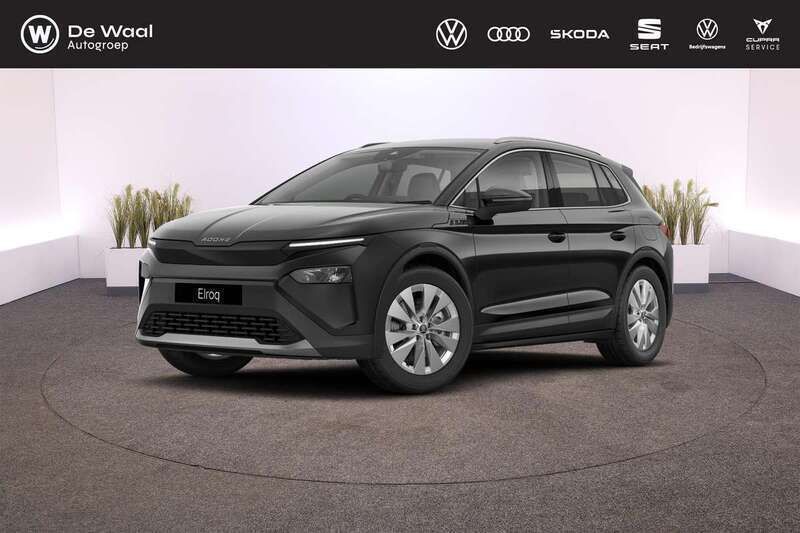 Zwart, metallic lak Nieuw 2025 Skoda Elroq Business Line SUV | € 41.920 (Super prijs) - Afbeelding 1/4