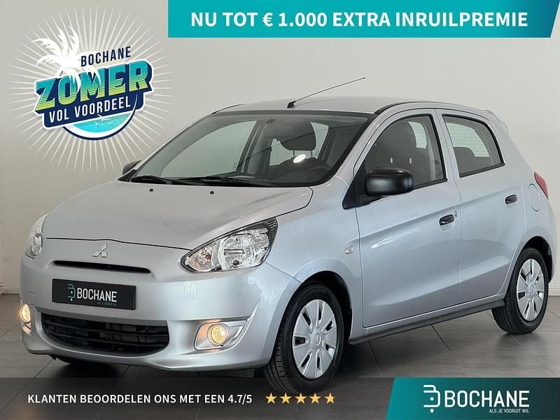 Grijs Gebruikt 2013 Mitsubishi Space Star Inform Hatchback | € 7.395 (Eerlijke prijs) - Afbeelding 1/4