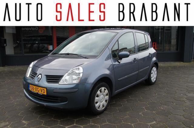 Blauw, metallic lak Gebruikt 2007 Renault Modus MPV | € 1.290 (Eerlijke prijs) - Afbeelding 1/4