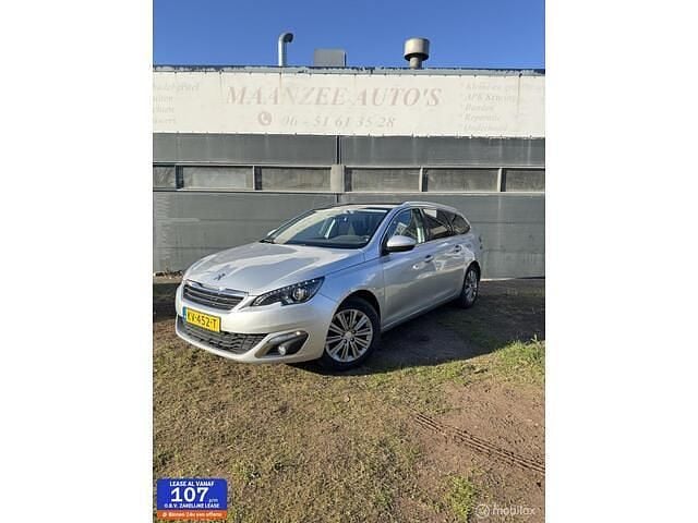 Grijs Gebruikt 2016 Peugeot 308 SW Stationwagen | € 6.499 (Super prijs) - Afbeelding 1/4