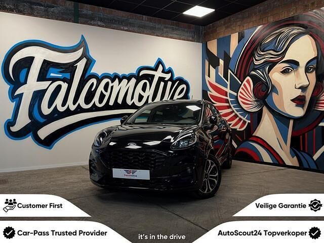 Zwart Gebruikt 2021 Ford Puma ST-Line SUV | € 19.490 (Super prijs) - Afbeelding 1/3