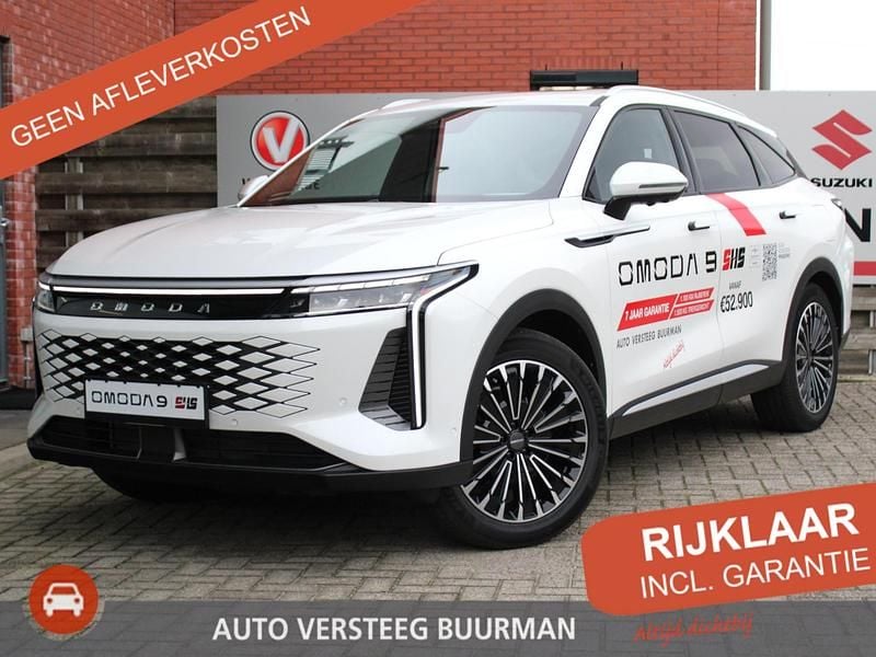 Wit Nieuw 2025 Omoda 9 SUV | € 52.900 - Afbeelding 1/4