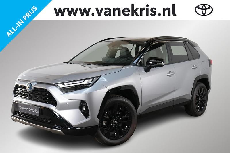 Zilver Nieuw 2024 Toyota RAV4 Hybrid Style SUV | € 55.304 (Iets duurder) - Afbeelding 1/4