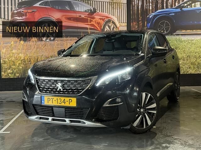 Zwart Gebruikt 2017 Peugeot 3008 Allure SUV | € 13.949 (Eerlijke prijs) - Afbeelding 1/4