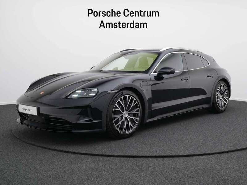 Diepzwart metallic Gebruikt 2024 Porsche Taycan Cross Turismo Sedan | € 134.950 - Afbeelding 1/4