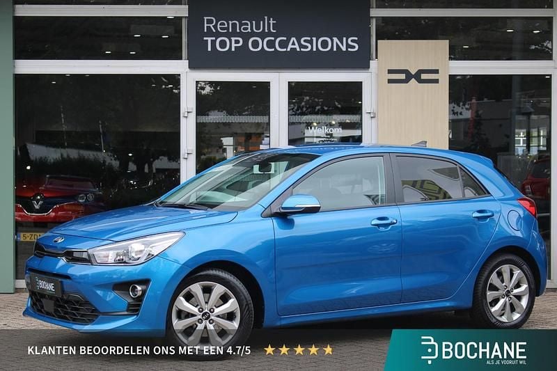 Blauw Gebruikt 2021 Kia Rio Hatchback | € 15.740 (Goede deal) - Afbeelding 1/4