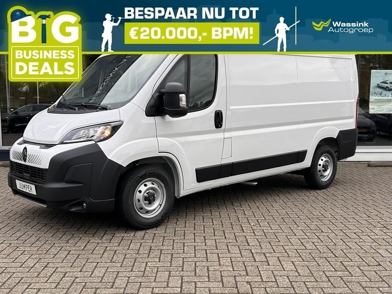Blanc banquise Nieuw 2024 Citroën Jumper MPV | € 34.194 (Iets duurder) - Afbeelding 1/4