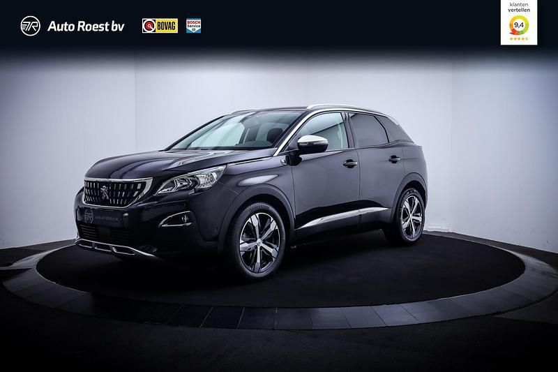 Zwart Gebruikt 2018 Peugeot 3008 Crossway SUV | € 17.925 (Eerlijke prijs) - Afbeelding 1/2