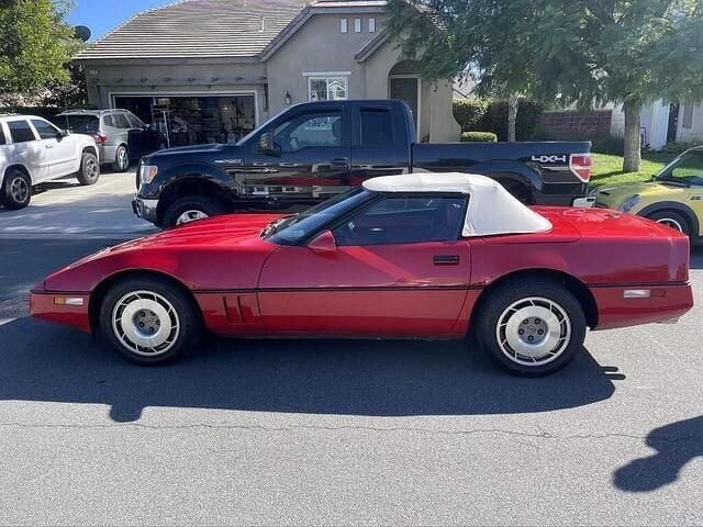 Occasion Chevrolet Corvette C4 239 PK (175 kW) 1987 Rood Cabriolet