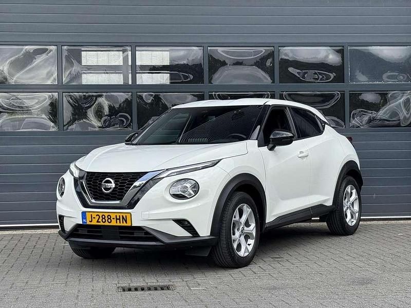 Wit Gebruikt 2020 Nissan Juke N-Connecta SUV | € 16.999 (Eerlijke prijs) - Afbeelding 1/3