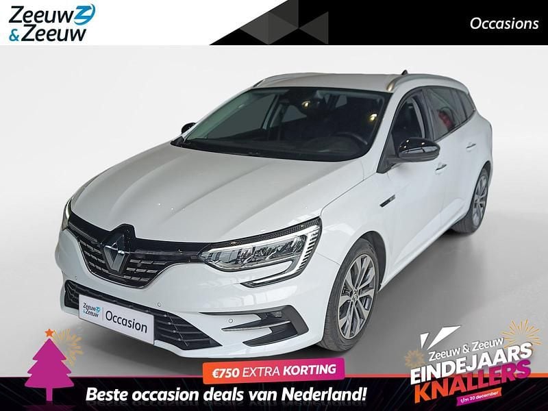 Ice white bc (ov369) Gebruikt 2024 Renault Mégane GrandTour Techno Stationwagen | € 21.940 (Goede deal) - Afbeelding 1/4