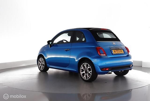 Occasion Fiat 500C Sport 69 PK (50 kW) 2021 Blauw Cabriolet