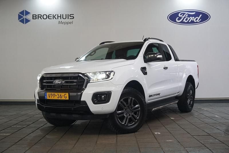 Wit Occasion 2022 Ford Ranger Wildtrack Pickup | € 33.722 (Goede deal) - Afbeelding 1/4
