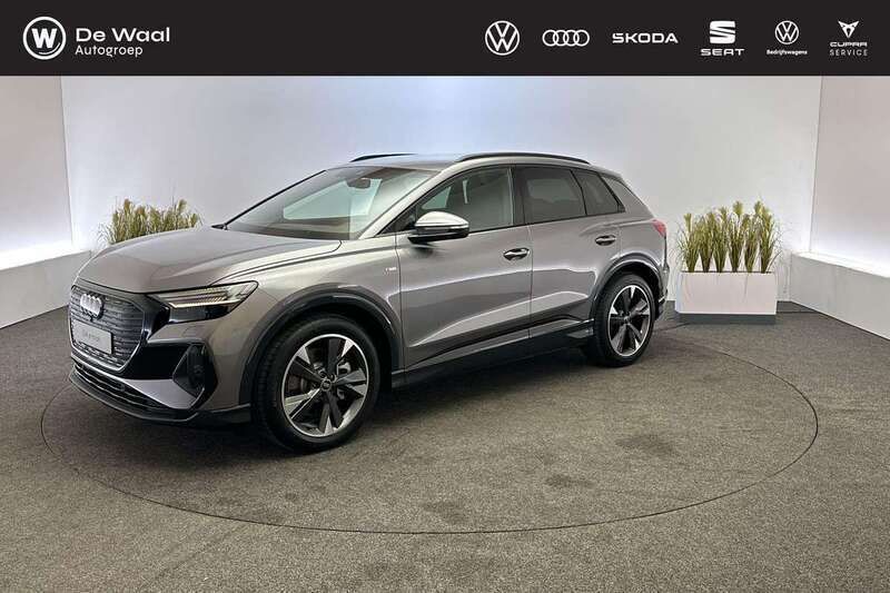 Grijs, metallic lak Nieuw 2025 Audi Q4 e-tron Comfort SUV | € 58.860 (Eerlijke prijs) - Afbeelding 1/3