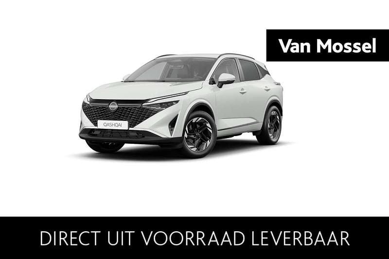 Wit Nieuw 2025 Nissan Qashqai N-Connecta SUV | € 39.446 (Super prijs) - Afbeelding 1/4
