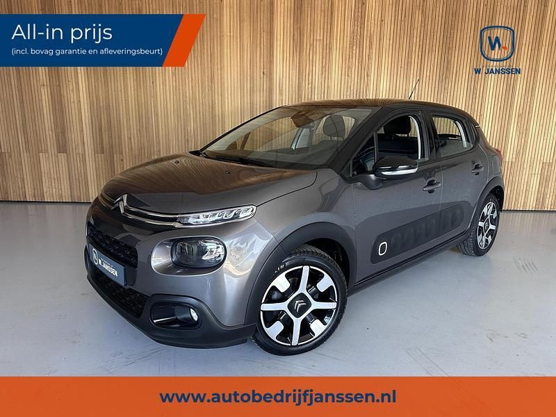 Grijs Gebruikt 2019 Citroën C3 Business Class Hatchback | € 12.450 (Eerlijke prijs) - Afbeelding 1/4