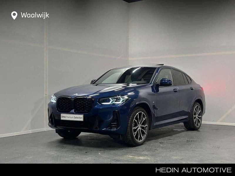 Blauw, metallic lak Gebruikt 2024 BMW X4 Shadowline SUV | € 63.880 (Super prijs) - Afbeelding 1/4