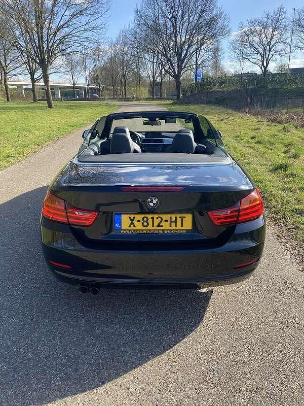 Zwart Gebruikt 2017 BMW 420 Cabriolet | € 19.000 (Eerlijke prijs) - Afbeelding 1/4