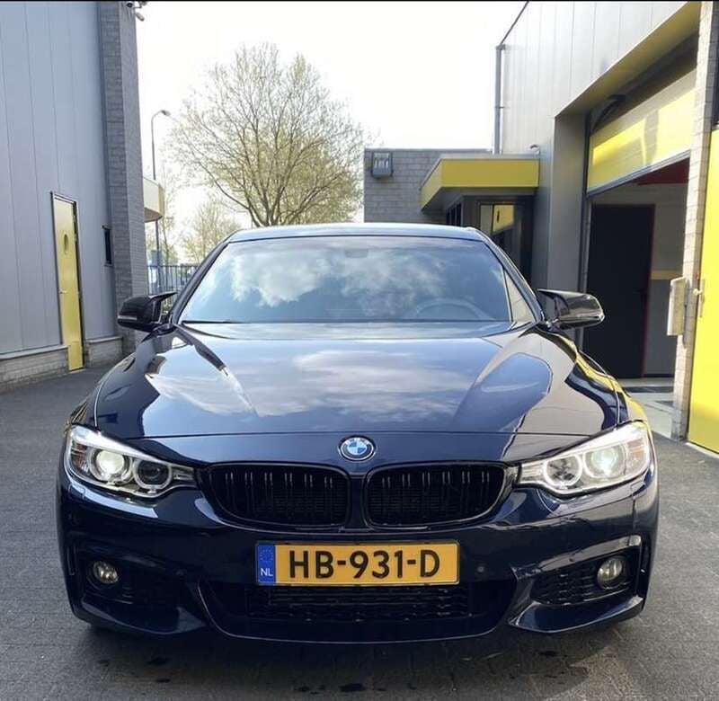 Zwart Gebruikt 2015 BMW 420 Gran Coupé M Sport Coupé | € 18.600 (Eerlijke prijs) - Afbeelding 1/4