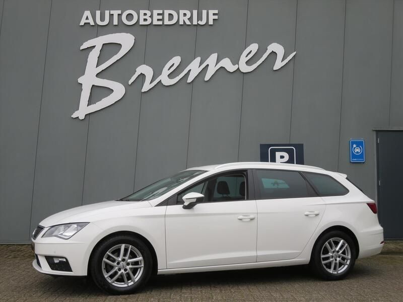 Wit Gebruikt 2018 Seat Leon Style Stationwagen | € 8.950 (Eerlijke prijs) - Afbeelding 1/4