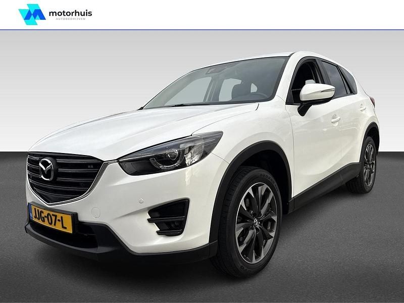 Wit (metallic) Occasion 2017 Mazda CX-5 Nakama SUV | € 18.445 (Eerlijke prijs) - Afbeelding 1/4