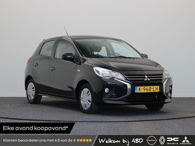 Zwart Gebruikt 2021 Mitsubishi Space Star Hatchback | € 11.440 (Eerlijke prijs) - Afbeelding 1/3