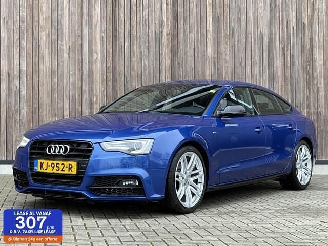 Blauw Occasion 2016 Audi A5 Sportback Sport Hatchback | € 17.950 (Eerlijke prijs) - Afbeelding 1/4